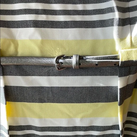 Calvin Klein Yellow and Gray Midi Dress - Picture 3 of 7